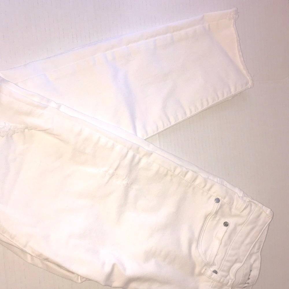 Articles of society white distressed straight leg jeans size 29 - Picture 8 of 16